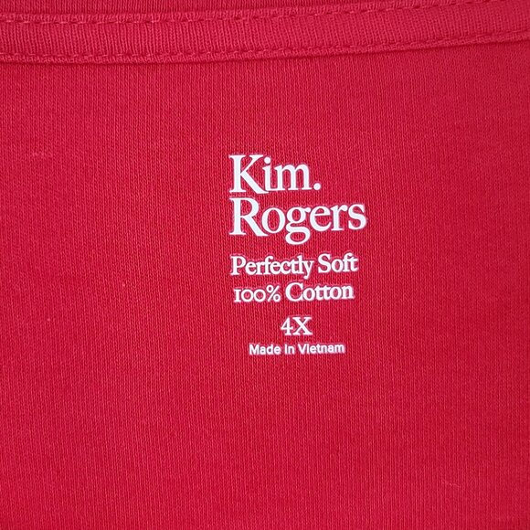 Kim Rogers Women's Perfectly Soft Tee Long Sleeve Shirt - Picture 6 of 8